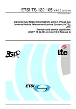 Die Norm ETSI TS 122105-V9.0.0 21.1.2010 Ansicht