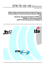 Die Norm ETSI TS 122129-V9.0.0 21.1.2010 Ansicht