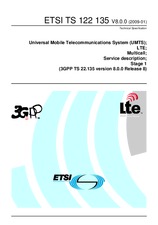 Die Norm ETSI TS 122135-V8.0.0 16.1.2009 Ansicht