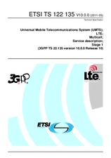 Die Norm ETSI TS 122135-V10.0.0 13.5.2011 Ansicht