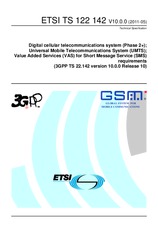 Die Norm ETSI TS 122142-V10.0.0 19.5.2011 Ansicht