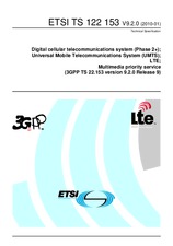 Die Norm ETSI TS 122153-V9.2.0 21.1.2010 Ansicht