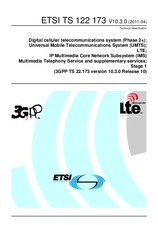 Die Norm ETSI TS 122173-V10.3.0 7.4.2011 Ansicht