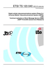 Die Norm ETSI TS 123040-V8.5.0 17.6.2009 Ansicht