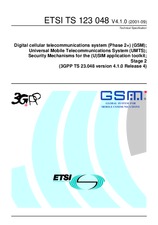 Die Norm ETSI TS 123048-V4.1.0 30.9.2001 Ansicht
