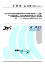 Die Norm ETSI TS 123088-V3.2.0 31.10.2000 Ansicht