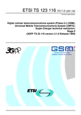Die Norm ETSI TS 123116-V3.1.0 17.7.2001 Ansicht