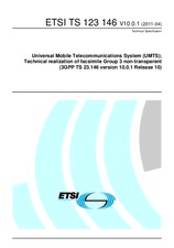 Die Norm ETSI TS 123146-V10.0.1 19.4.2011 Ansicht