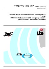 Die Norm ETSI TS 123167-V9.4.0 30.3.2010 Ansicht