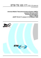 Die Norm ETSI TS 123171-V3.11.0 31.3.2004 Ansicht