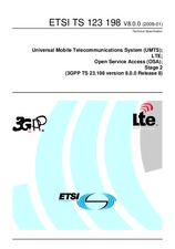 Die Norm ETSI TS 123198-V8.0.0 19.1.2009 Ansicht