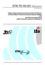 Die Norm ETSI TS 123221-V9.2.0 8.1.2010 Ansicht
