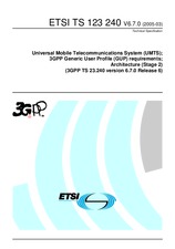 Die Norm ETSI TS 123240-V6.7.0 31.3.2005 Ansicht