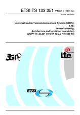 Die Norm ETSI TS 123251-V10.2.0 22.6.2011 Ansicht