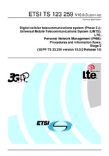 Die Norm ETSI TS 123259-V10.0.0 30.3.2011 Ansicht