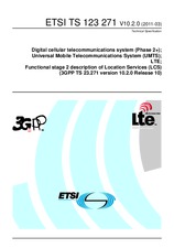 Die Norm ETSI TS 123271-V10.2.0 29.3.2011 Ansicht