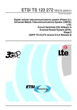 Die Norm ETSI TS 123272-V8.2.0 9.1.2009 Ansicht