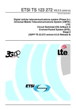 Die Norm ETSI TS 123272-V8.3.0 26.3.2009 Ansicht