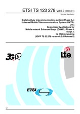 Die Norm ETSI TS 123278-V8.0.0 9.1.2009 Ansicht
