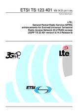 Die Norm ETSI TS 123401-V8.14.0 22.6.2011 Ansicht