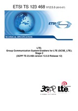 Die Norm ETSI TS 123468-V12.5.0 17.7.2015 Ansicht