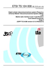 Die Norm ETSI TS 124008-V8.13.0 27.5.2011 Ansicht
