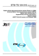 Die Norm ETSI TS 124010-V3.2.0 31.12.2001 Ansicht