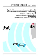 Die Norm ETSI TS 124010-V9.0.0 25.1.2010 Ansicht