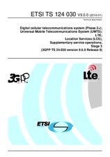 Die Norm ETSI TS 124030-V9.0.0 25.1.2010 Ansicht