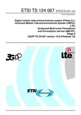 Die Norm ETSI TS 124067-V10.0.0 16.5.2011 Ansicht