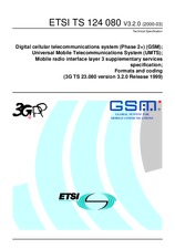 Die Norm ETSI TS 124080-V3.2.0 31.3.2000 Ansicht