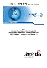 Die Norm ETSI TS 124171-V11.0.0 25.10.2012 Ansicht