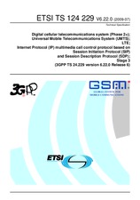 Die Norm ETSI TS 124229-V6.22.0 20.7.2009 Ansicht