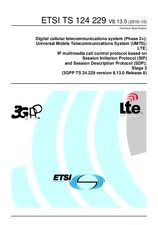 Die Norm ETSI TS 124229-V8.13.0 27.10.2010 Ansicht