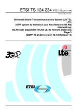 Die Norm ETSI TS 124234-V10.1.0 7.4.2011 Ansicht