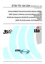 Die Norm ETSI TS 124234-V10.2.0 22.6.2011 Ansicht