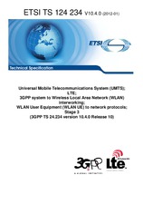 Die Norm ETSI TS 124234-V10.4.0 9.1.2012 Ansicht