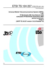 Die Norm ETSI TS 124237-V10.2.0 7.4.2011 Ansicht
