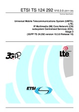 Die Norm ETSI TS 124292-V10.3.0 7.4.2011 Ansicht