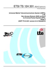 Die Norm ETSI TS 124301-V8.4.0 26.1.2010 Ansicht
