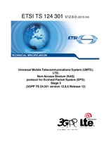 Die Norm ETSI TS 124301-V12.8.0 24.4.2015 Ansicht
