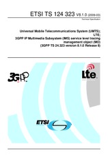 UNGÜLTIG ETSI TS 124323-V8.1.0 26.3.2009 Ansicht