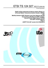 Die Norm ETSI TS 124327-V8.2.0 17.6.2009 Ansicht