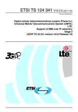 Die Norm ETSI TS 124341-V10.0.0 30.3.2011 Ansicht