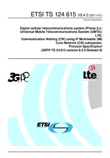 Die Norm ETSI TS 124615-V8.4.0 11.1.2011 Ansicht