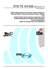 Die Norm ETSI TS 124628-V8.3.0 11.1.2011 Ansicht