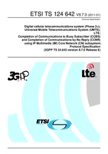 Die Norm ETSI TS 124642-V8.7.0 11.1.2011 Ansicht