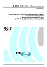 Die Norm ETSI TS 125123-V3.8.0 31.12.2001 Ansicht