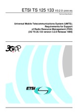 Die Norm ETSI TS 125133-V3.2.0 22.6.2000 Ansicht