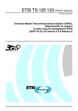 Die Norm ETSI TS 125133-V4.4.0 31.3.2002 Ansicht